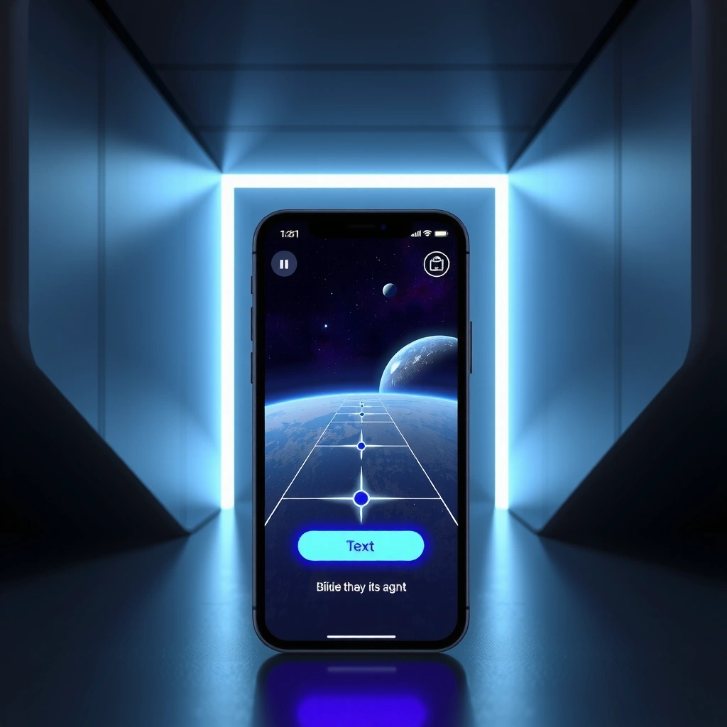 Nebula Runner game interface screenshot